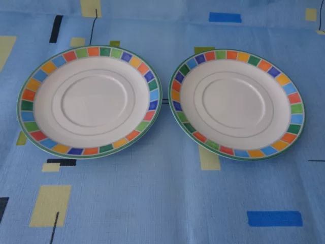 Villeroy & Boch Twist Alea Limone  2x Untertasse für   Kaffeetasse Ø 14,5 cm