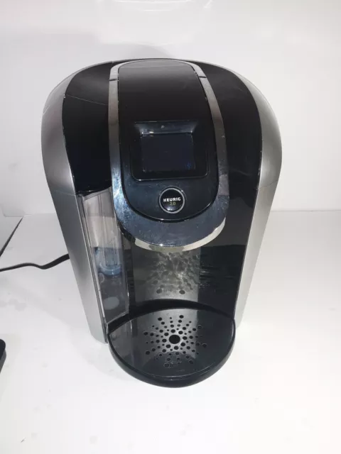 Keurig B60 Special Edition Single Cup Brewing System Coffee Maker Black Silver