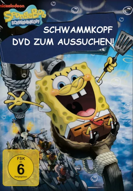 Schwammkopf Spongebob Dvd (Sammlung  Bundle) Dvd Zum Aussuchen Einmal Porto Neu