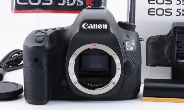 Canon EOS 5DS R 50.6MP DSLR Camera Black (Shutter Count:25325)[Near Mint] #1588A