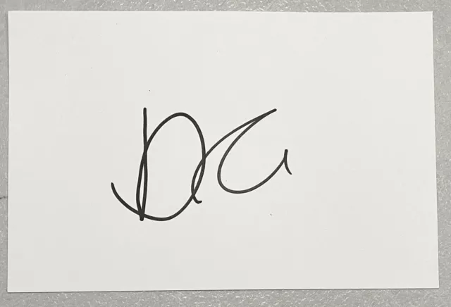 DEJAN KULUSEVSKI Signed White Card SWEDEN TOTTENHAM SPURS JUVENTUS