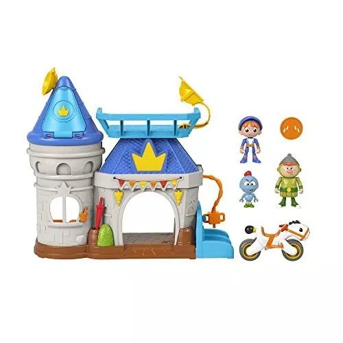 Fisher-Price Gus le Chevalier Minus Coffret de jeu Le Château Fort de Karamel...