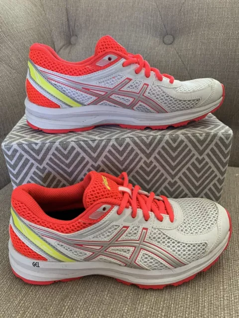 ASICS GEL STORMHAWK WOMENS Running Trainers Black Pink Size 4