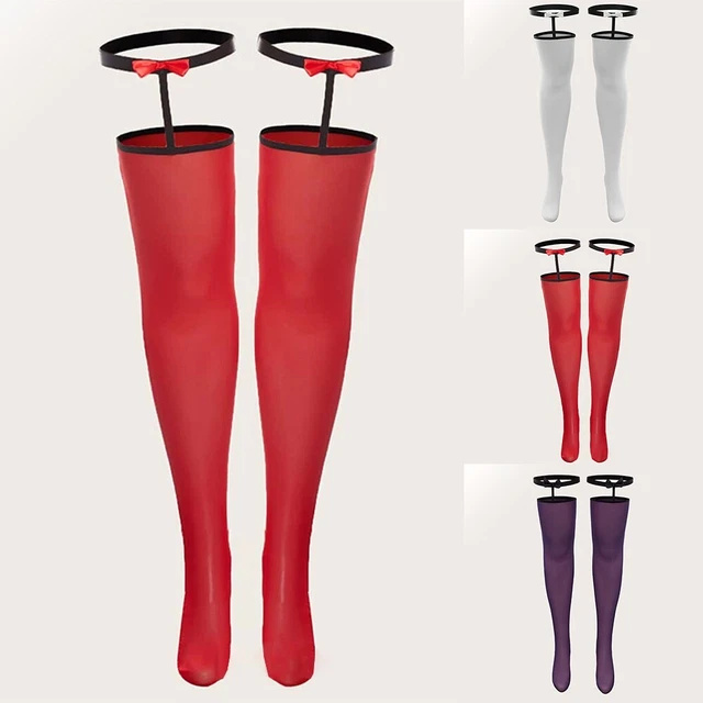 Bas de haute qualité 1 pièce collants lingerie jarretière nylon près du corp