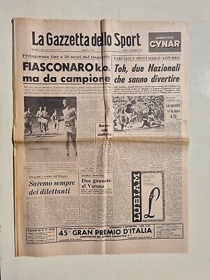 Borzov Gazette Dello Sport 5 Septembre 1974 Fiasconaro Bally 