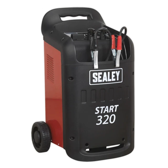 Sealey START320 Battery Starter/Charger 320/45Amp 12/24V 230V