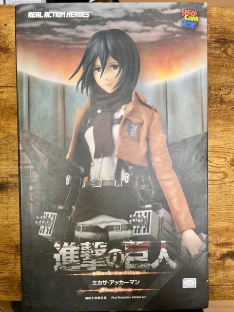 Medicom Toy Real Action Heroes RAH Mikasa Ackerman Attack on Titan 1/6 Figure