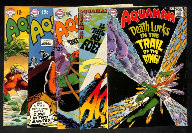 Aquaman #41 Through #45 - Silver Age DC Comics 1968 (HB) 77