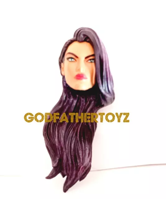 Marvel Select LEGENDS Psylocke HEAD Diamond Select 7 Inch FODDER