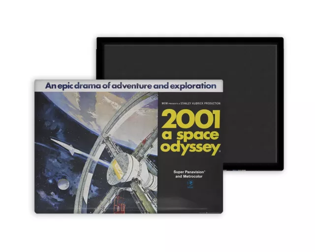 2001 A space odyssey affiche film cinéma-Magnet Frigo 54x78mm