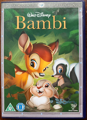 Bambi DVD Walt Disney's 5th Animated Classic Diamond Edition