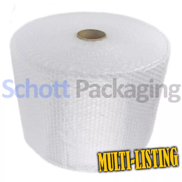 BUBBLE WRAP ROLLS - 300mm, 500mm, 750mm, 1000mm, 1200mm, 1500mm