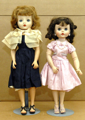Two Vintage Madame Alexander Dolls 15" & 17"