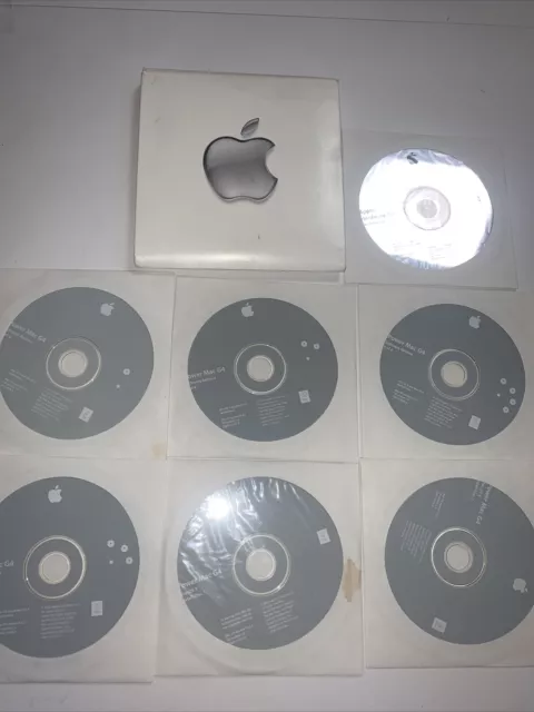 Apple Power mac G4 Media Software Restore, Hardware Test, apple care