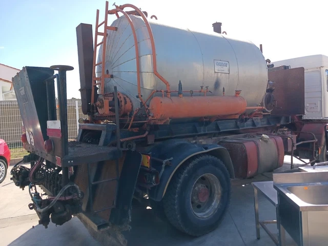 renault g290 polybenne bouille rependeuse pour bitume benne amovible 13