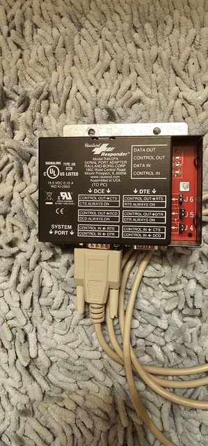 Rauland Borg R4000 R4K R4KSPA Serial Peripheral Adapter