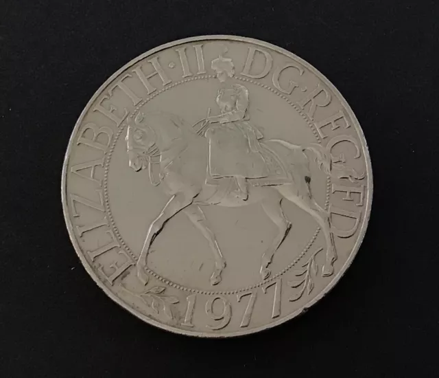 1977 Queen Elizabeth II Jubilee Crown Coin, GB
