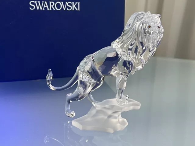 Swarovski Figur 269377 Löwe Mufasa 12 cm. Kiste & Zertifikat - Top Zustand.