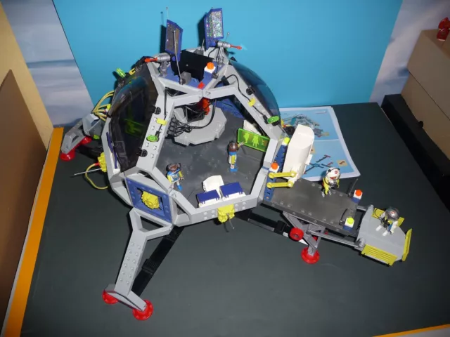 Playmobil 3079 Weltraum Station Mit Elektrick Top Zustand  Space