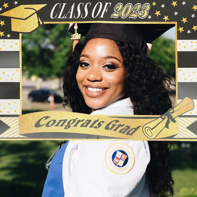 Striscione Nero Per Giardino Di Laurea 2024, Bandiera Per Giardino Per - Foto 11