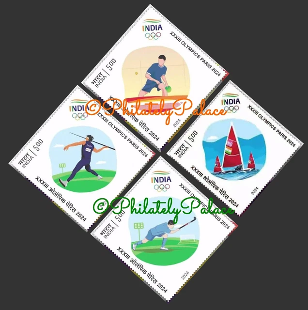 INDIA 2024 PARIS Olympics,Eiffel Tower,Javelin ,Yacht, Table Tennis