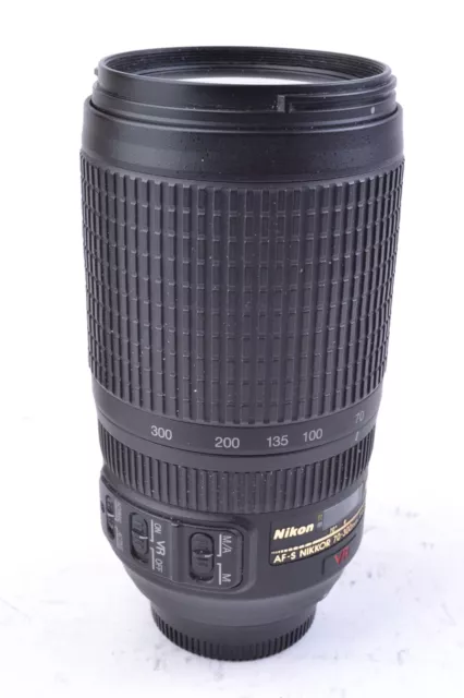 Lente zoom para cámara VR Nikon AF-S Nikkor 70-300 mm f/4,5-5,6 G ED #T73045