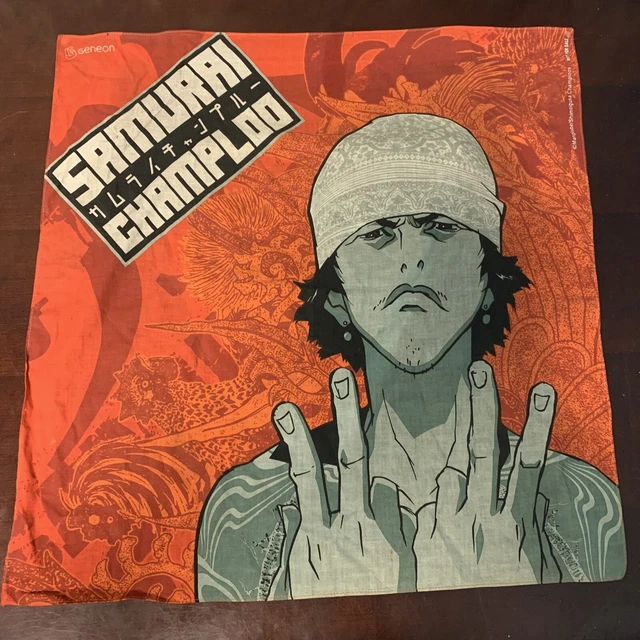 Rare Vintage Anime Samurai Champloo Bandana