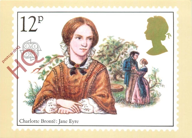 POSTCARD:-1980 PHQ 44(A) 12P FAMOUS PEOPLE (AUTHORESSES), CHARLOTTE ...