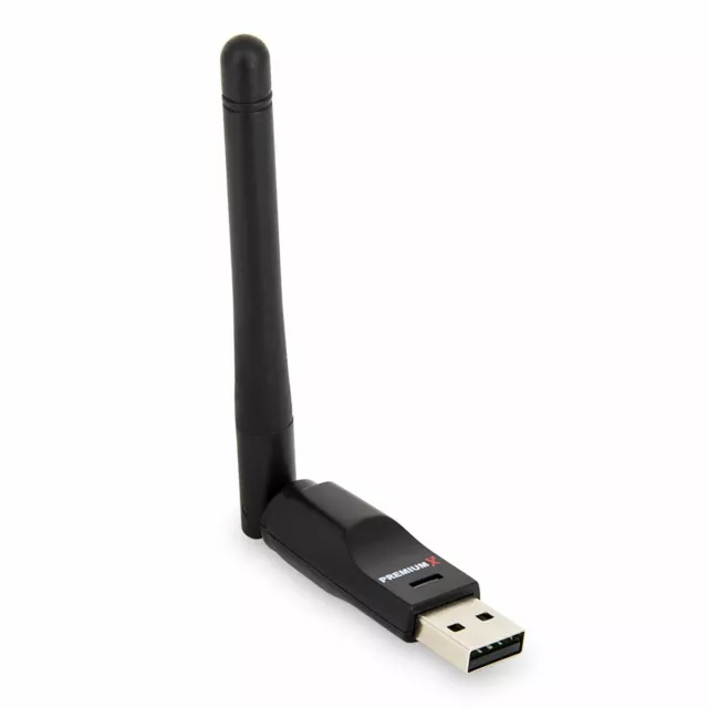PremiumX MEGA WLAN Universal Antenne USB Stick 150MBit/s WiFi Wireless