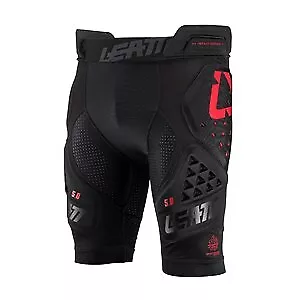 Leatt 3DF 5.0 Impact Shorts Black Adults