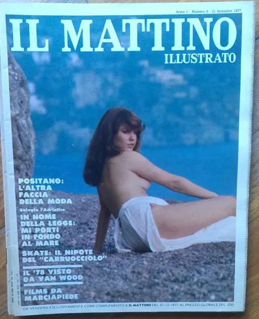 Il Mattino Illustrato 1977 N°9 Positano Magistretti Bellini Castiglioni Zanuso