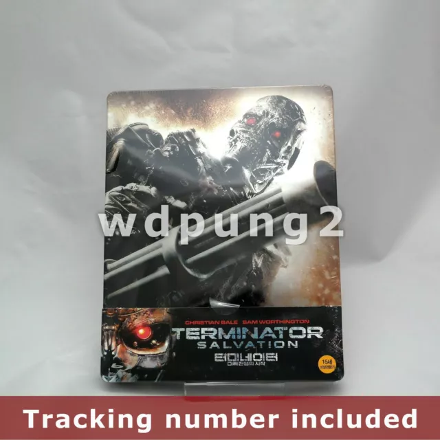 Terminator Salvation BLU-RAY Steelbook Quarter 1/4 Slip Edition