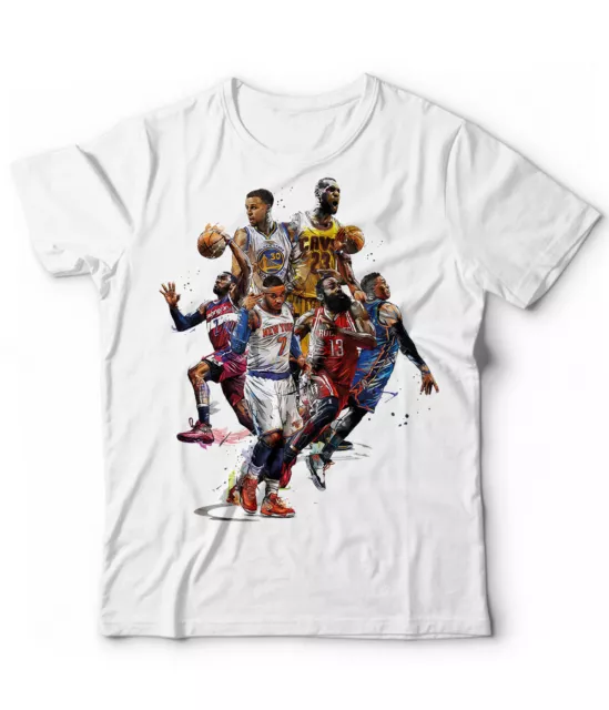 T-shirt campioni basket kobe bryant lakers NBA Pallacanestro USA Legend Players