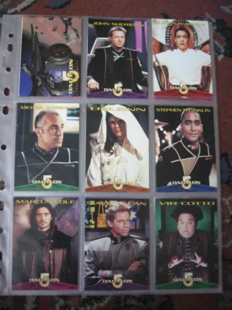 Skybox Babylon 5 Season 2 Trading Cards Complete 60 Set  1996 Nm/Mt