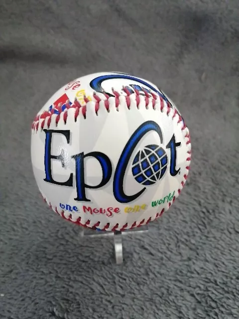 Walt Disney World EPCOT CENTER One Mouse One World  Baseball Ball Souvenir