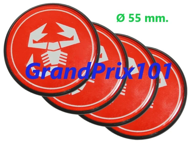 4 Coprimozzi Senza Logo Borbet Aluett - 55 Mm TTE ABS Brock