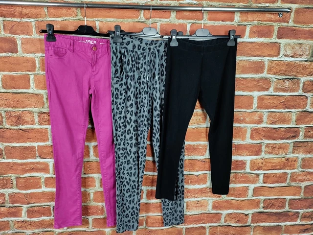 Girls Bundle Age 10-11 Years Gap Next Jeans Trousers Leggings Kids Set 146Cm