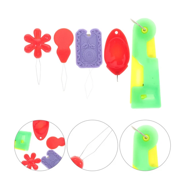 4 Pcs Enfile Aiguilles,Enfile Aiguille Pour Machine à Coudre