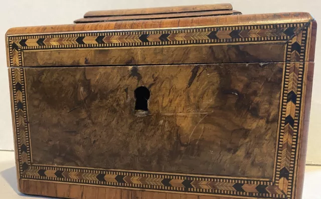 Antique Inlaid Wooden Box Special