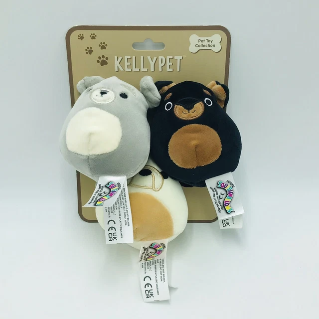 Squishmallow Pet Toy Collection 3" Dog Toys Kellypet 2021 New