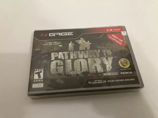 Ashen Red Faction Pathway To Glory For (Nokia N-Gage) NEW SEALED Ngage Rare 2