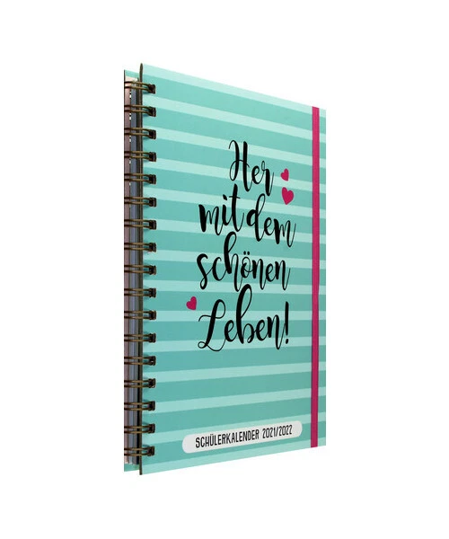 Schülerkalender 2021-2022 – 10 Monate Im Taschenformat Mit Personalisierbarem Cover
