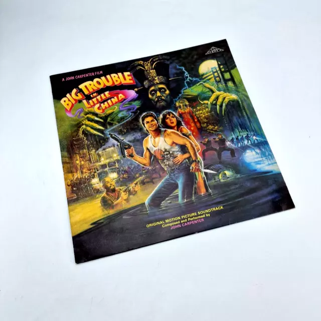 BIG TROUBLE in LITTLE CHINA OST Vinyl LP Very Good Condition Collectors Item!