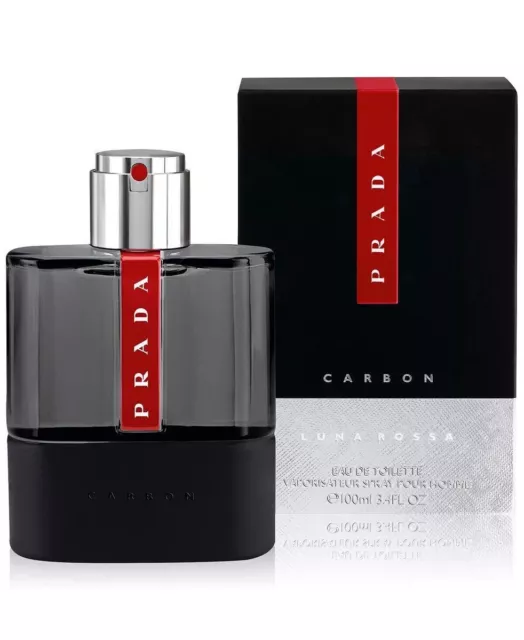 Prada Luna Rossa Carbon 100ml EDP Eau de Parfum Spray Neu