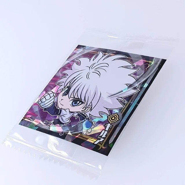 Killua Sticker Collection KILLUA ZOLDYCK HUNTER x Hunter Wafer Sticker SR No.HH3-23 Bandai Japan ...