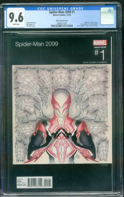 Spider Man 2099 1 CGC 9.6 Hip Hop Album Variant Spider Verse Movie