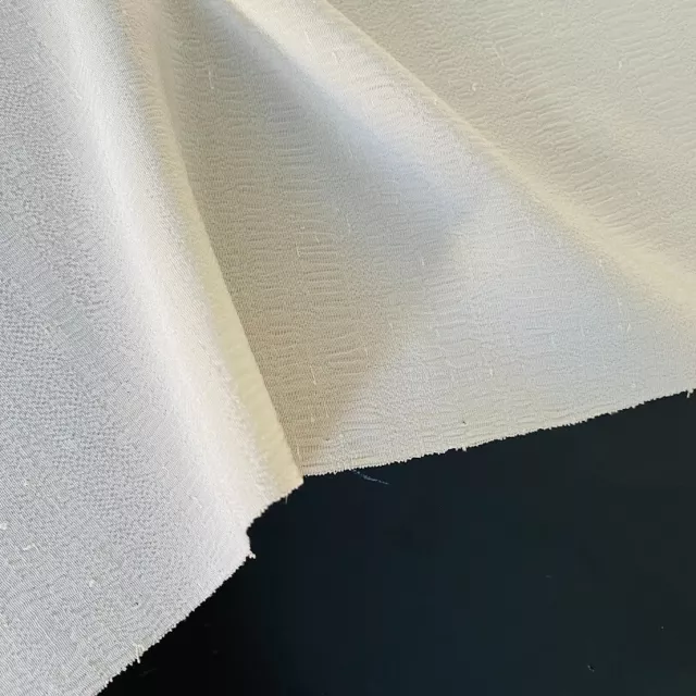 White Musubi #M Bolt By Yard UnUsed UnDyed Japanese Kimono Silk