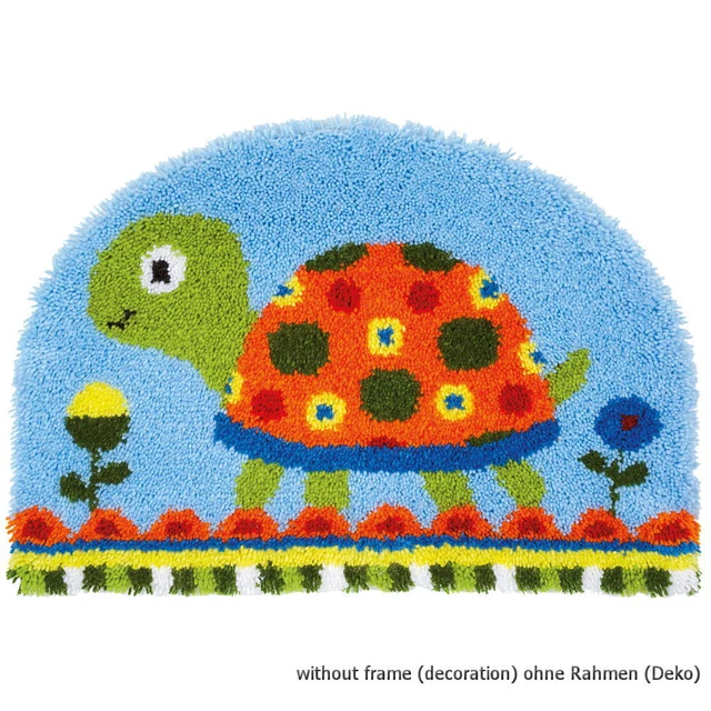 Alfombra en forma de anudo Vervaco "tortuga"