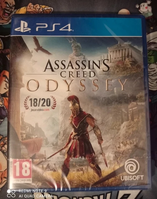 Assassin's Creed Odyssey - PS4 / PS5 - Neuf Sous Blister - Version PAL - PEGI 18