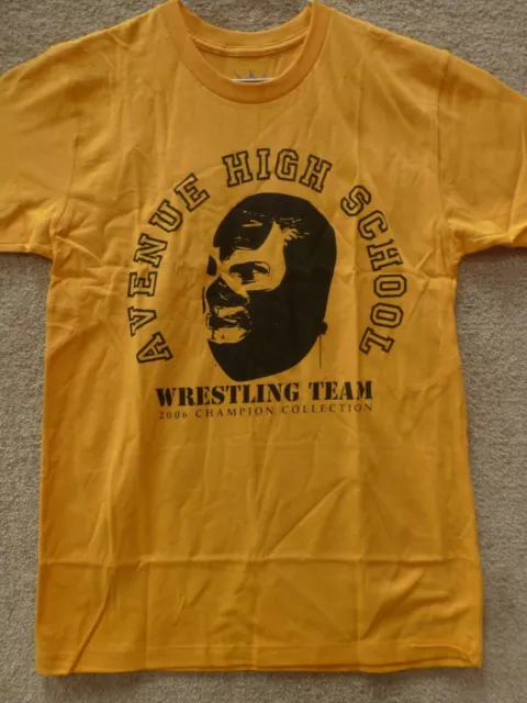 187 Inc Men's T-shirt "Avenue High School" -- Yellow/Black